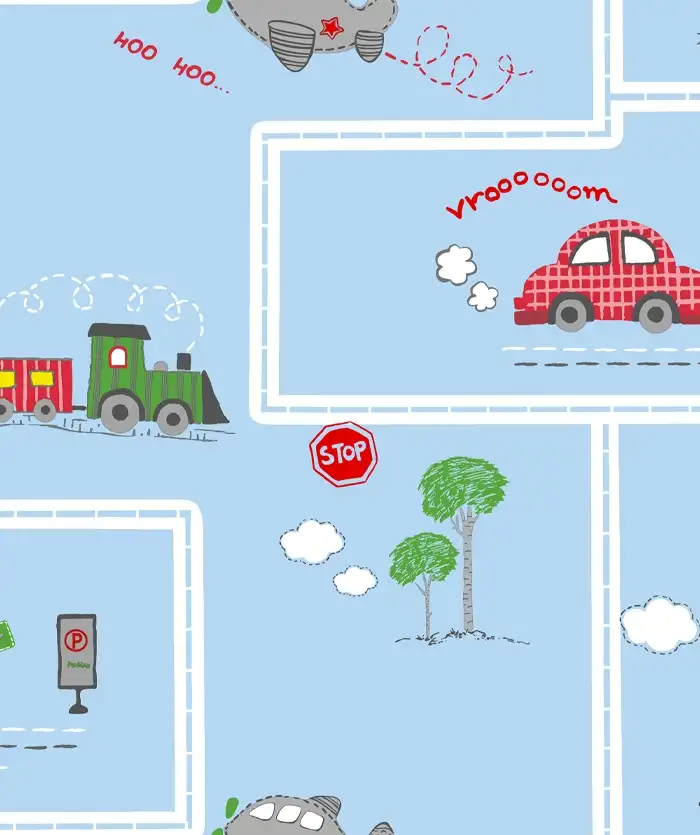 Giấy Dán Tường Trẻ Em - Phòng Cho Bé 7828-2/149P Giấy Dán Tường Trẻ Em - Phòng Cho Bé 7828-2/149P